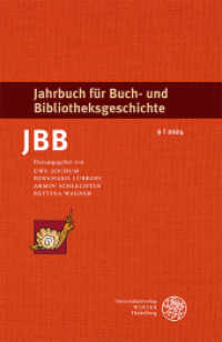 Jahrbuch für Buch- und Bibliotheksgeschichte 9 | 2024 (Jahrbuch für Buch- und Bibliotheksgeschichte 9) （2024. 181 S. 29 Abbildungen. 235 mm）