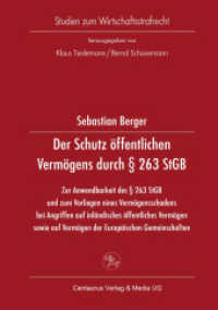 Der Schutz öffentlichen Vermögens durch § 263 StGB : Zur Anwendbarkeit des § 263 StGB und zum Vorliegen eines Vermögensschadens bei Angriffen auf inländisches öffentliches Vermögen sowie auf Vermögen der E （2000）