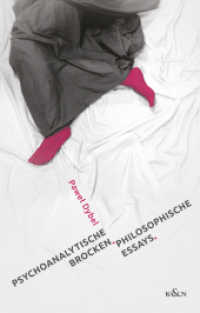 Psychoanalytische Brocken : Philosophische Essays （2016. 292 S. 235 mm）