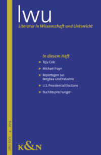 Literatur in Wissenschaft und Unterricht. Serial Narratives Bd.4/2014 : Jahrgang 1947 (LWU Literatur in Wissenschaft und Unterricht 4 /2014) （2016. 102 S. 235 mm）