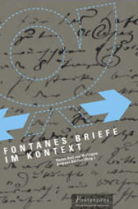 Fontanes Briefe im Kontext (Fontaneana .16) （2019. 284 S. 235 mm）