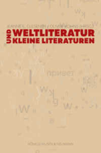 Weltliteratur und Kleine Literaturen （2022. 188 S. 23.5 cm）