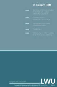 Literatur in Wissenschaft und Unterricht. Neue Folge 1/2023 (LWU Literatur in Wissenschaft und Unterricht LI 3 / 2018) （2023. 126 S. 23.5 cm）
