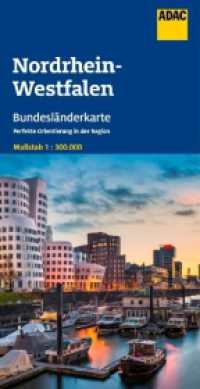 ADAC Bundesl&auml;nderkarte Deutschland 06 Nordrhein-Westfalen 1:300.000 : Stra&szlig;enkarte und Autokarte. 1:300000 (ADAC Bundesl&auml;nderkarte Deutschland 06) （6. Aufl. 2024. 250 mm）