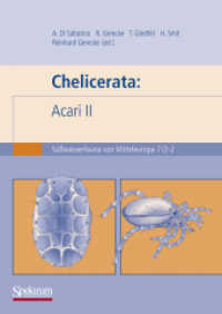 Chelicerata : Acari 2 (Süßwasserfauna von Mitteleuropa) （2010. ix, 235 S. IX, 235 p. 240 mm）
