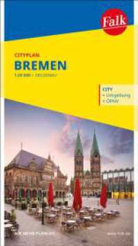 Falk Cityplan Bremen 1:20.000 : 1:20000 (Falk Cityplan) （8. Aufl. 2024. 175 mm）