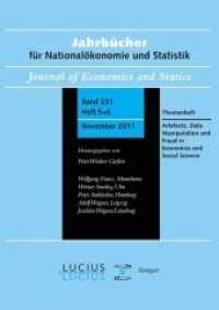 Methodological Artefacts, Data Manipulation and Fraud in Economics and Social Science Tl.5/6 : Themenheft （Ausg. Nov. 2011. 208 S. 233 mm）