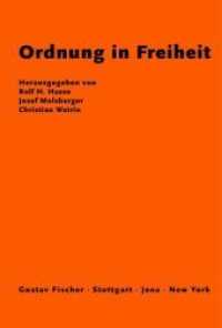 Ordnung in Freiheit : Festgabe Für Hans Willgerodt Zum 70. Geburtstag (Schriften Zur Wirtschaftspolitik)