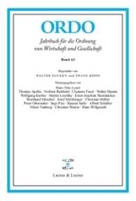 ORDO - Jahrbuch für die Ordnung von Wirtschaft und Gesellschaft Bd.63 （2012. XII, 591 S.）