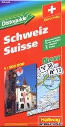 Rand McNally Hallwag Switzerland : Road Map : Distoguide （MAP）