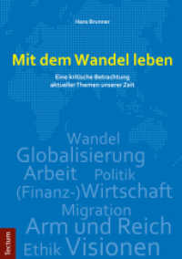 Mit dem Wandel leben : Eine kritische Betrachtung aktueller Themen unserer Zeit
