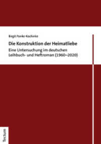 Die Konstruktion Der Heimatliebe : Eine Untersuchung Im Deutschen Leihbuch- Und Heftroman (1960-2020)