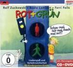 Rot + Grün, 1 CD-Audio + 1 DVD : Liederspaß und Verkehrssicherheit für Kindergarten-Kinder. Schau mal, hör mal, mal mal mit. Mit Elternratgeber （2009）