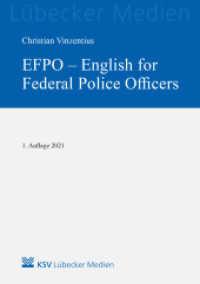 EFPO - English for Federal Police Officers (Medien für die Bundespolizei) （2021. 132 S. 21 cm）