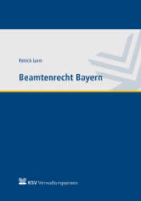 Beamtenrecht Bayern : Grundlagenwissen （2022. 162 S. 21 cm）