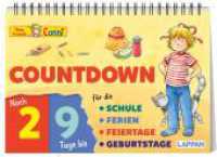 Countdown für die Schule mit Conni : Aufstellbuch mit Klappen für Feiertage, Geburtstage und Ferien （1. Auflage. 2025. 26 S. 112.00 x 144.00 mm）
