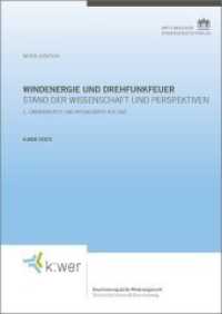 Windenergie und Drehfunkfeuer : Stand der Wissenschaft und Perspektiven (2., überarb. und aktual. Auflage) (k:wer-Texte) （2. Aufl. 2019. 54 S. 10 SW-Abb., 3 Tabellen. 240 mm）