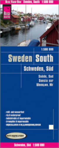 Reise Know-How Landkarte Schweden Süd (1:500.000) : reiß- und wasserfest (world mapping project). 1 : 500.000 (World Mapping Project) （5. Aufl. 2023. Ktn. 249 x 146 mm）