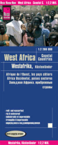 Reise Know-How Landkarte Westafrika, Küstenländer (1:2.200.000) : Senegal bis Nigeria : West Africa, Afrique de l' ouest, África occidental. reiß- und wasserfest (world mapping project). 1:2200000 (World Mapping Project) （3. Aufl. 2019. 2 S. Ktn., graph. Darst.,. 700 x 1000 mm）