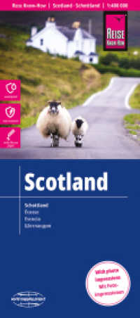 Reise Know-How Landkarte Schottland / Scotland (1:400.000) : rei&szlig;- und wasserfest (world mapping project). 1:400000 (World Mapping Project) （7. Aufl. 2024. 2 S. Ktn. 700 x 1000 mm）
