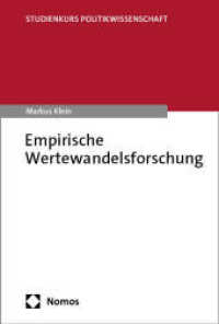 Empirische Wertewandelsforschung （2022. 250 S. 227 mm）