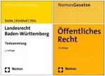 Gesetzespaket Öffentliches Recht Baden-Württemberg, 2 Bde. : Öffentliches Recht; Landesrecht Baden-Württemberg. Textsammlung (Nomos Gesetze) （18. Aufl. Stand 1. September bzw. 5. Aufl. Stand 1. August. 2009. 2651）