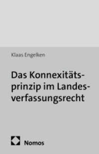 Das Konnexitätsprinzip im Landesverfassungsrecht : Aufgabenübertragung auf die Kommunen durch die Länder, Aufgabenregelung durch den Bund. Zugleich Kommentierung des neugefassten Art. 71 Abs. 3 der Verfassung des Landes Baden-Würt （2., erw. Aufl. 2012. 234 S. 227.0 mm）