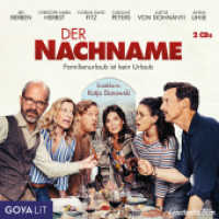 Der Nachname, 2 Audio-CD : 160 Min.. CD Standard Audio Format.Hörspiel （2022. 12.4 x 14.2 cm）