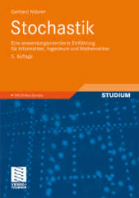 Stochastik : Eine anwendungsorientierte Einführung für Informatiker, Ingenieure und Mathematiker （5TH）
