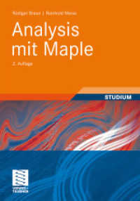 Analysis mit Maple （2ND）