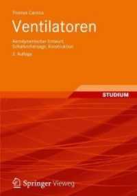 Ventilatoren : Aerodynamischer Entwurf, Schallvorhersage, Konstruktion （3RD）