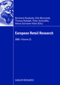 European Retail Research : 2008 | Volume 22 (European Retail Research)