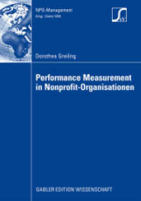 Performance Measurement in Nonprofit-Organisationen (Npo-management)