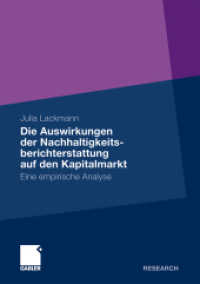 Die Auswirkungen der Nachhaltigkeitsberichterstattung auf den Kapitalmarkt : Eine empirische Analyse （2010）