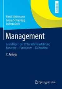 Management : Grundlagen der Unternehmensführung. Konzepte - Funktionen - Fallstudien (Lehrbuch) （7, überarb. Aufl. xx, 864 S. 85 Farbabb. 240 mm）