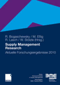 Supply Management Research : Aktuelle Forschungsergebnisse 2010