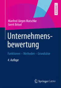 Unternehmensbewertung : Funktionen， Methoden， Grundsätze (Gabler Lehrbuch)