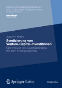 Syndizierung von Venture-Capital-Investitionen : Eine Analyse der Zusammenhänge mit dem Beteiligungserfolg (Schriften zum europäischen Management)
