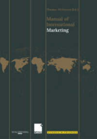 Manual of International Marketing. （2006）