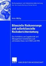 Bilanzielle Risikovorsorge und außerbilanzielle Risikoberichterstattung : Diss. (Rechnungswesen und Unternehmensüberwachung) （2006. xxiii, 275 S. XXIII, 275 S. 210 mm）