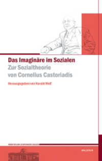 Das Imaginäre im Sozialen : Zur Sozialtheorie von Cornelius Castoriadis (Arbeiten am Lichtenberg-Kolleg 2)