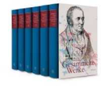 へーベル全集（全６巻）<br>Gesammelte Werke, 6 Teile : Kommentierte Lese- und Studienausgabe in sechs Bänden （3. Aufl. 2019. 3712 S. 69 Abb. 210 mm）