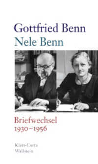 Briefwechsel 1930-1956 : Mit Ausblicken auf ihr Briefnetzwerk 1917-1956 （2025. 656 S. 200 Abb. 210 mm）