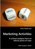 Marketing Activities- A critical analysis from an ethical point of view