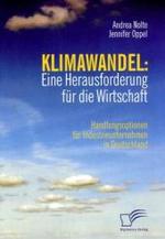 Klimawandel: Eine Herausforderung für die Wirtschaft : Handlungsoptionen für Industrieunternehmen in Deutschland