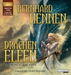 Drachenelfen - Die Windgängerin, 4 MP3-CDs : Ungekürze Lesung. 1800 Min. (Drachenelfen Bd.2) （2012. 145 x 140 mm）