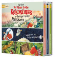 Der kleine Drache Kokosnuss in drei spannenden Abenteuern, 3 Audio-CDs (Der kleine Drache Kokosnuss 11 u.17) （2015. 143 mm）