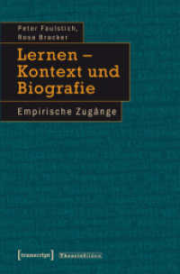 Lernen - Kontext und Biographie : Empirische Zugänge (Theorie Bilden Bd.37)
