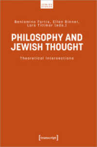 Philosophy and Jewish Thought : Theoretical Intersections （2024. 230 S. Klebebindung. 225 mm）