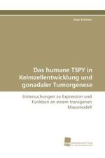Das humane TSPY in Keimzellentwicklung und gonadaler Tumorgenese : Untersuchungen zu Expression und Funktion an einem transgenen Mausmodell （2010. 140 S. 220 mm）